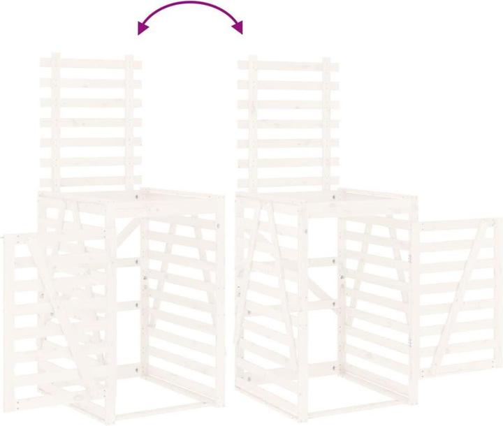 Produktbild vidaXL Mülltonnenbox