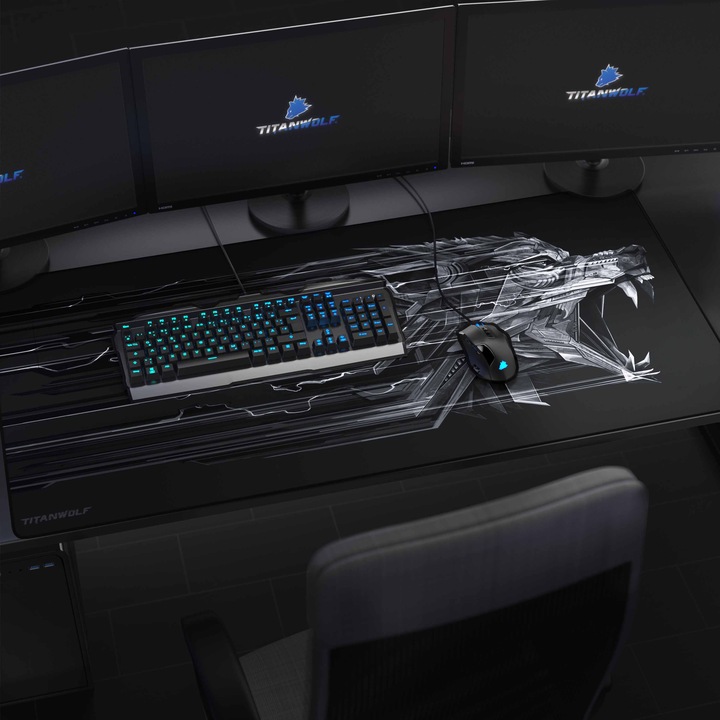 Actual product image Titanwolf Gaming Mauspad (3XL)