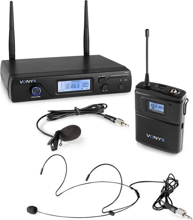 Image du produit Vonyx Microphone sans fil WM61B