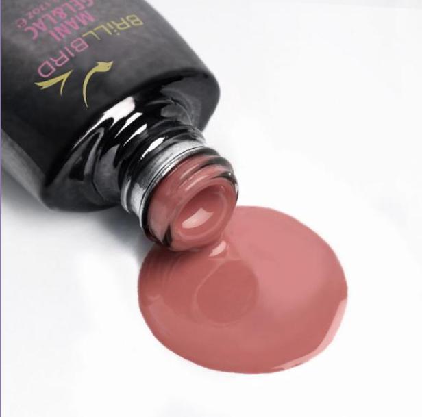 Produktbild BrillBird Color Mani Gel&lac C63 15ml (Gel-Effekt Nagellack)