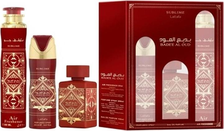 Actual product image Lattafa Perfumes Lattafa Badee Al Oud Sublime Set (Perfume set)