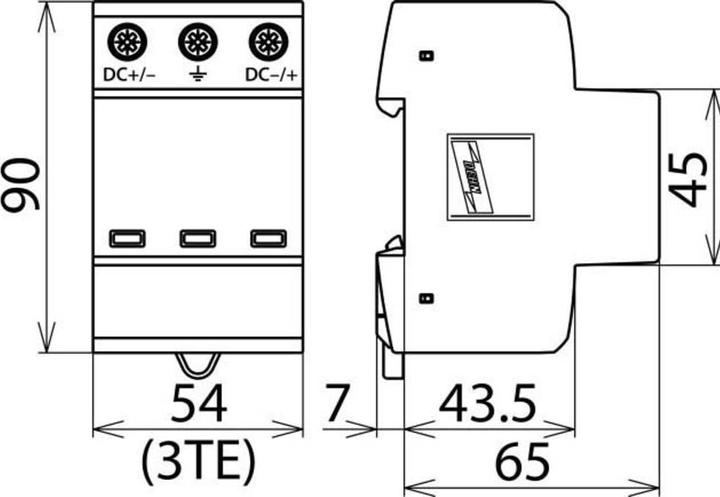 Produktbild Dehn SOEHNE Überspannungsableiter guard DG YPV SCI 1000