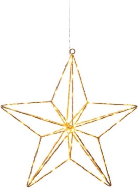 Immagine prodotto Konstsmide LED Window Hanger Gold Star 36 cm, per interni