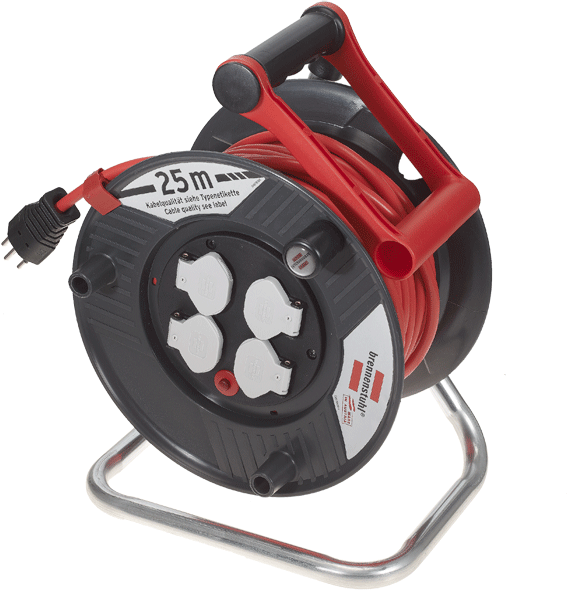 Immagine prodotto Brennenstuhl Avvolgicavo Garant 290 50m H05VV-F 3G1.5 Rosso CP (50 m, 1.50 mm².)