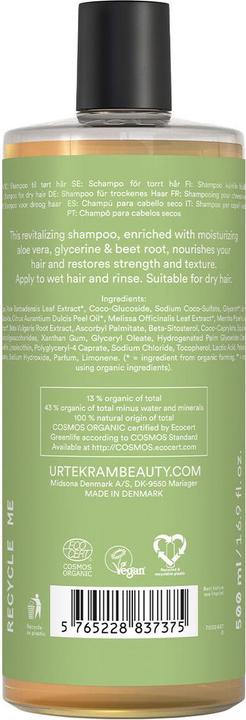 Image du produit Urtekram Aloe Vera (500 ml, Shampoing liquide)