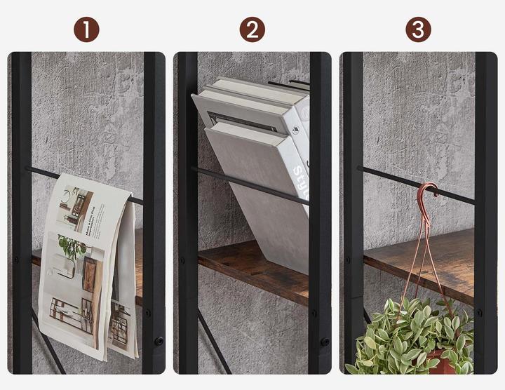 Produktbild Vasagle Bücherregal (74 x 30 x 150 cm)