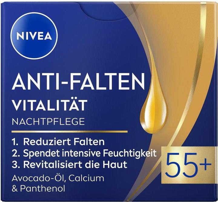Produktbild NIVEA Anti-Falten Nacht 55+ (50 ml)
