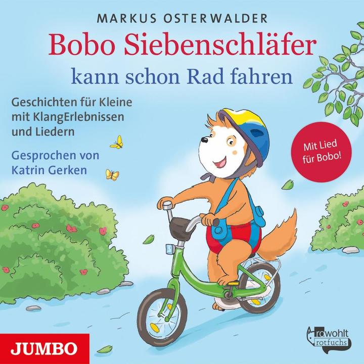 Jumbo Bobo Siebenschläfer - sa già andare in bicicletta