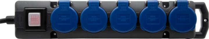 Actual product image Brennenstuhl Steckbatterie BRENNNESTUHLl IP55 (5 x, Type 13, 5 m)