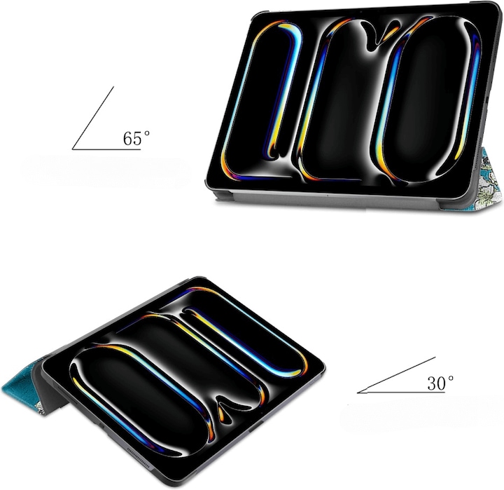 Produktbild Cover-Discount iPad Pro 11 2024 - Tri-fold Smart Case Motiv (iPad Pro 11 2024 (M4))