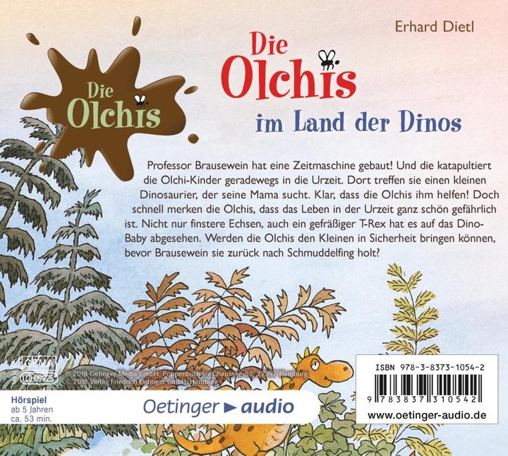 Produktbild Die Olchis im Land der Dinos (CD) (Erhard Dietl, Dieter Faber, Frank Gustavus, Nadine Schreier, Jonatan Frieden, Deutsch)