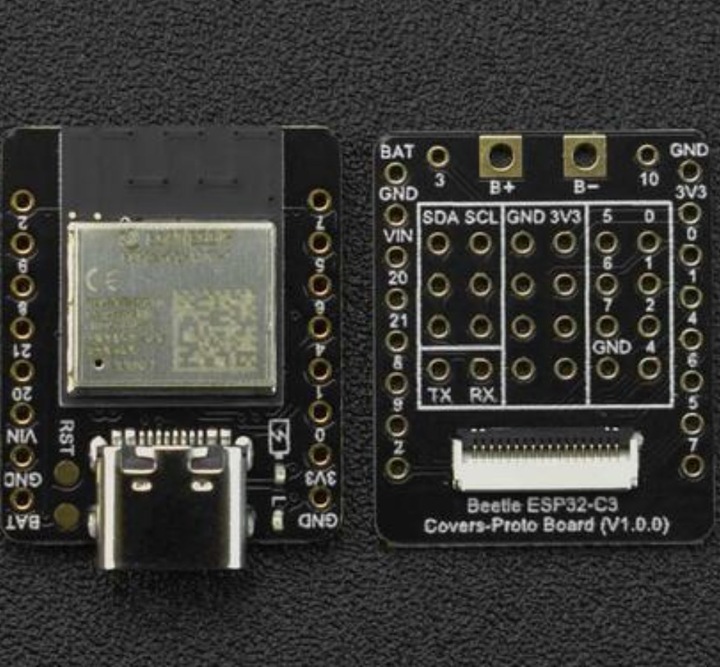 Productafbeelding DFRobot Beetle ESP32-C3 RISC-V Kern Ontwikkelbord