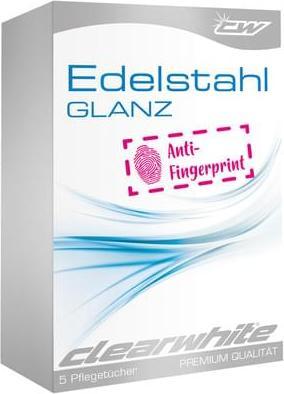 Actual product image ClearWhite Stainless steel cleaning cloths (5 pcs.)