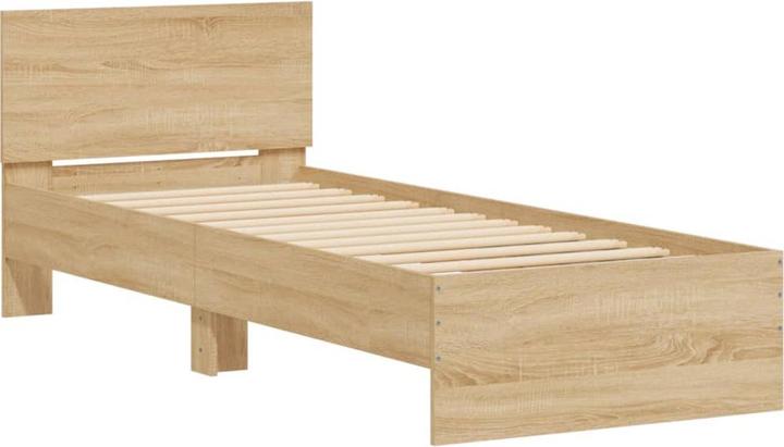 Produktbild VidaXL Bettgestell mit Kopfteil (160 x 200 cm)
