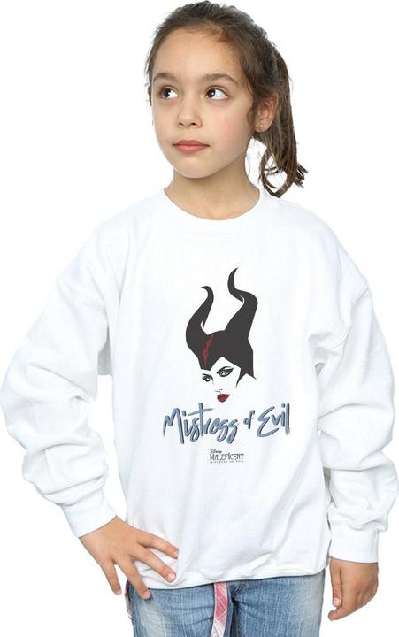 Actual product image Disney Girls Maleficent Mistress Of Evil Sweatshirt (128)