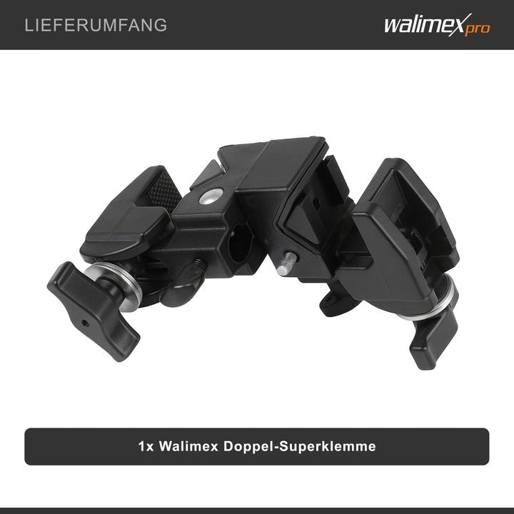 Immagine prodotto Walimex Doppio super morsetto (Pellicola protettiva)