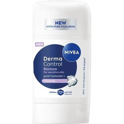 NIVEA, Deodorante, Derma Control Restore Antiperspirant Stick 50ml (Stick, 50 ml)