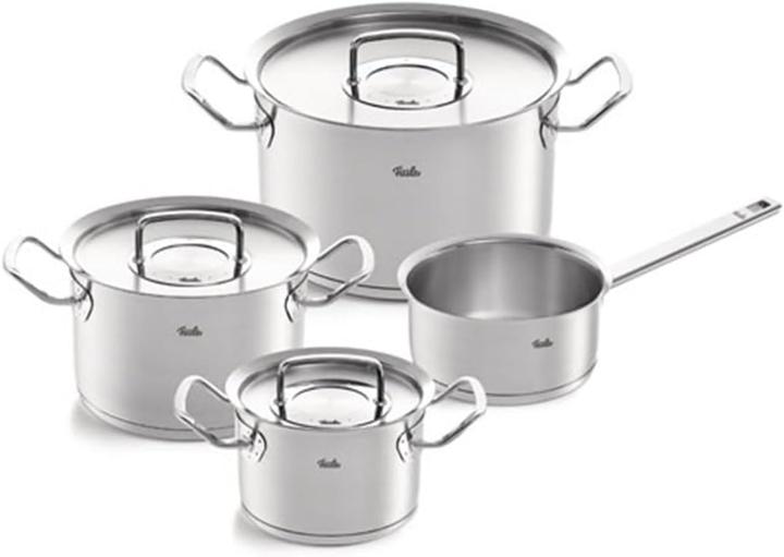 Actual product image Fissler Zestaw 4cz garnków z rondlem OPC 2 (24 cm, Pan set + pot set, Stainless steel)