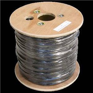 Actual product image OEM DATACOM FTP drát CAT5E PVC+PE 305m cívka černý 2-OUTDOOR (FTP, CAT5e, 305 m)