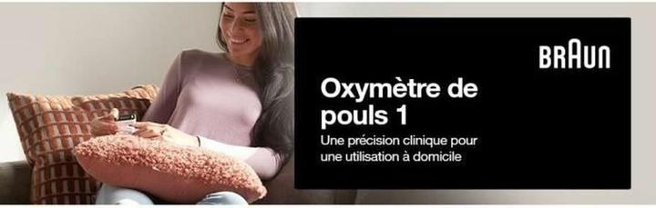 Actual product image Braun Pulse oximeter 1