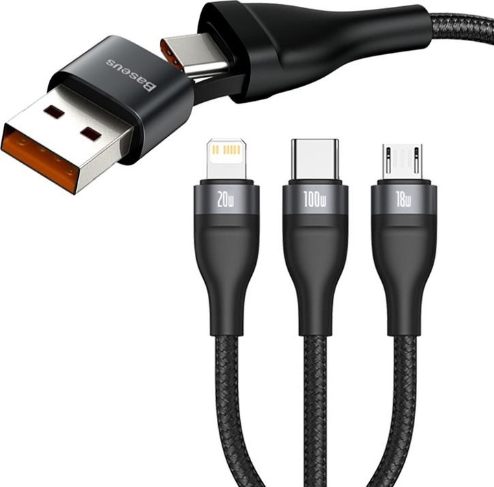 Image du produit Baseus 3in1 (1.20 m)