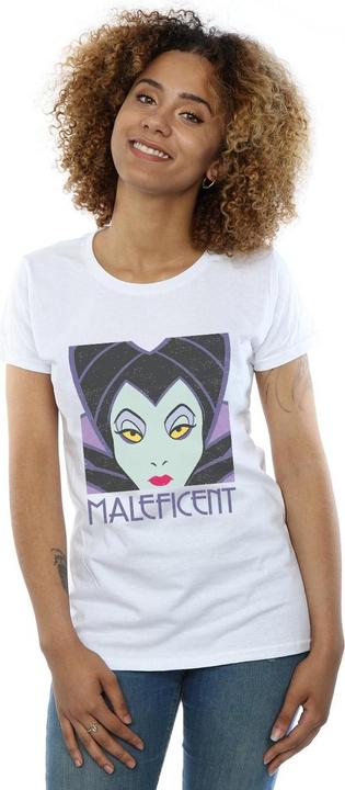 Immagine prodotto Disney Maleficent Cropped Head Maglietta Donna (S)