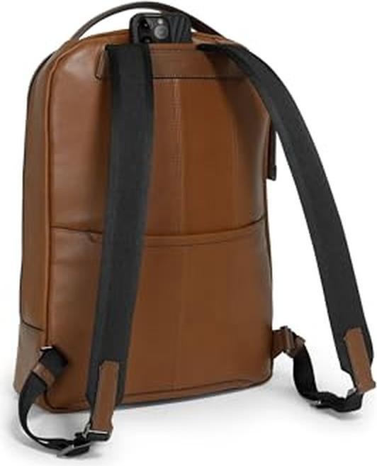 Actual product image Tumi Harrison Bradner Leather Backpack