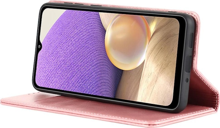 Produktbild Cover-Discount Galaxy A33 5G - Stand Flip Case Hülle rosa (Samsung Galaxy A33 5G)