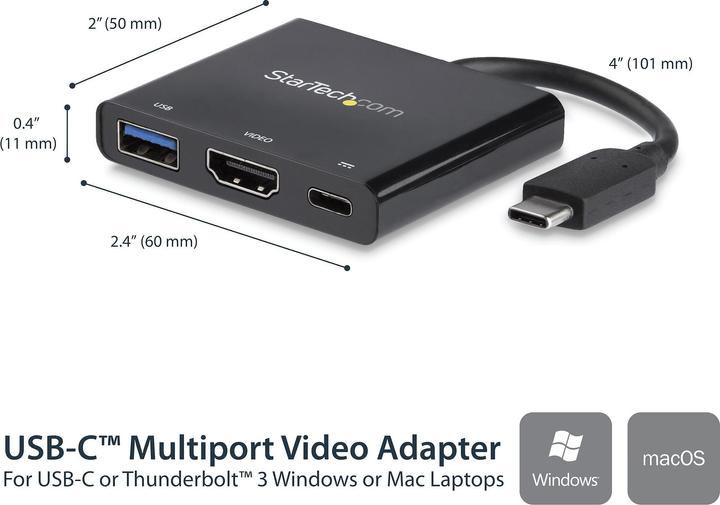 Produktbild StarTech USB-C zu (USB-C, 1 Port)