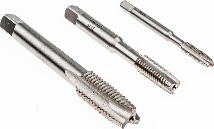 Actual product image RS PRO HSS tap set sp/pt M3-M12