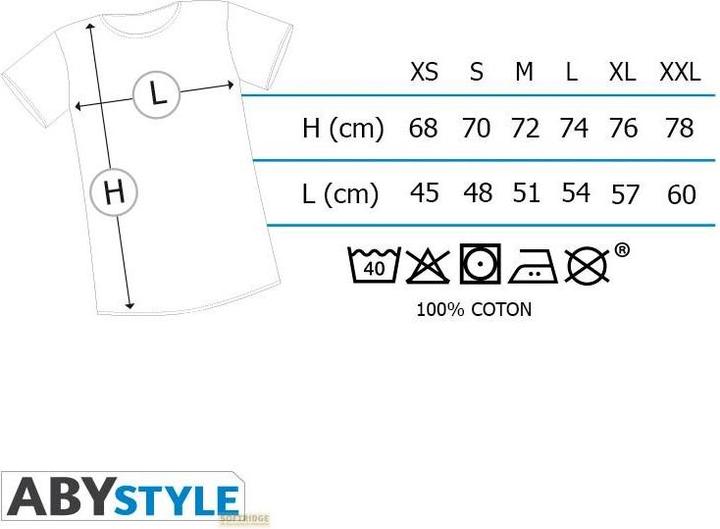 Nutritional values and ingredients ABYstyle NARUTO SHIPPUDEN - Tshirt Naruto man SS black - basic (XL)