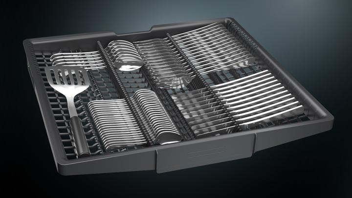 Produktbild Siemens iQ300, Unterbau-Geschirrspüler, 60 cm, Gebürsteter Stahl, SN43ES22CE