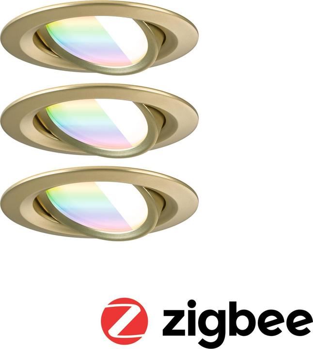 Produktbild Paulmann Einbauleuchte Nova Set Zigbee (500 lm)