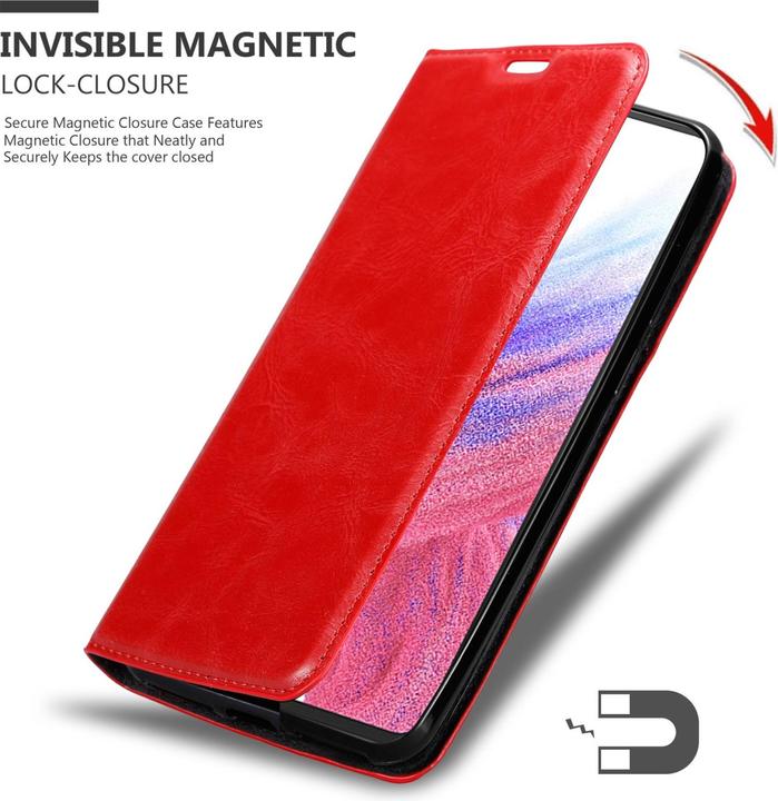 Immagine prodotto Cadorabo Custodia per Samsung Galaxy A53 5G a libro Invis. Stile magnetico (Samsung Galaxy A53 5G)