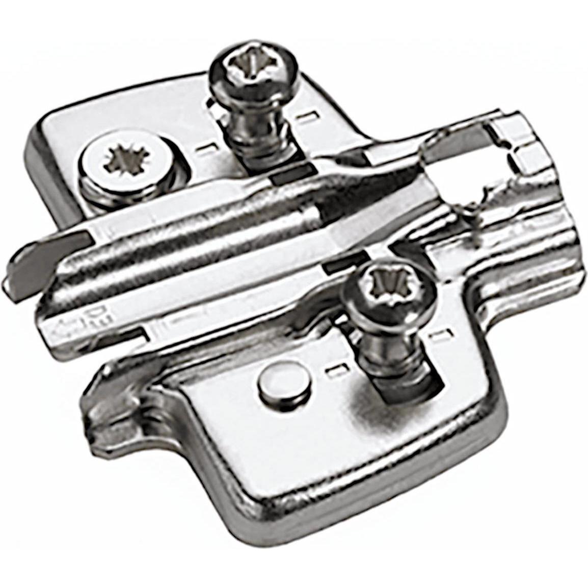 Hettich, Baubeschläge + Holzverbinder, Kreuzmontageplatten Sensys/Intermat 8099, Eckmontage (200 Stk.)