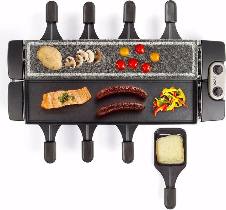 Produktbild Livoo Raclette-Grill und verstellbarer Grill