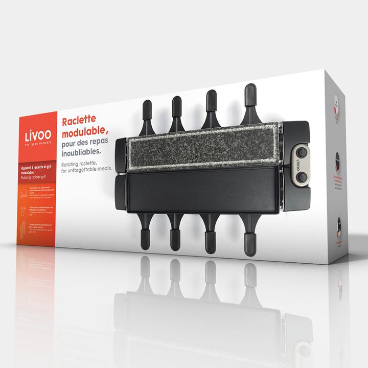 Produktbild Livoo Raclette-Grill und verstellbarer Grill