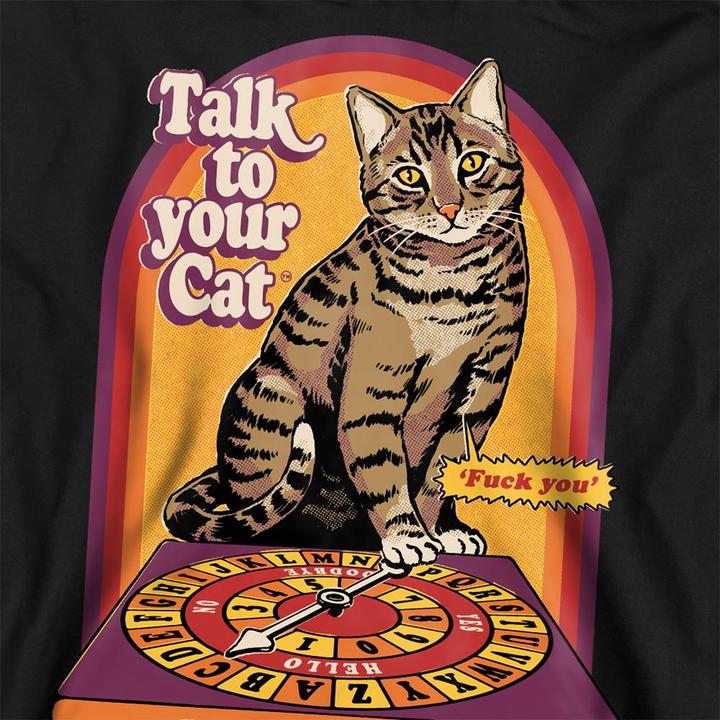 Produktbild Steven Rhodes Talk To Your Cat Sweatshirt (L)