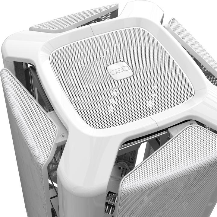Actual product image Geometric Future M2 THE ARK housing, mesh - white (Mini-ITX)