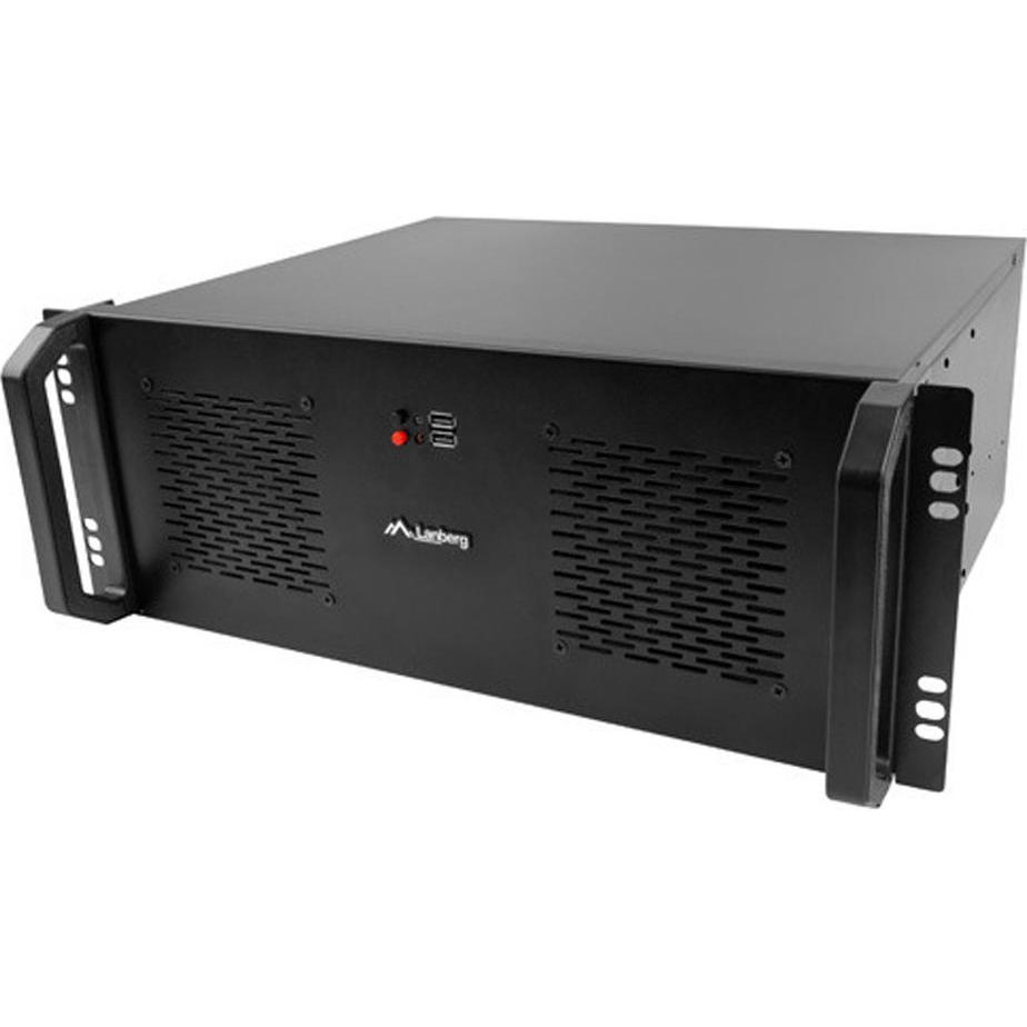 Lanberg SC01-3504-10B Modulares Servergehäuse Rack (4U), Server Barebone