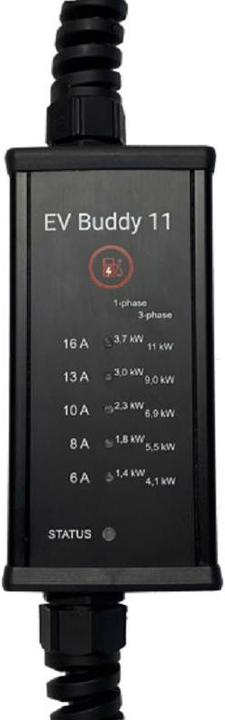 Image du produit Ev Buddy Recharger le câble (Type 2, 11 kW, 16 A)