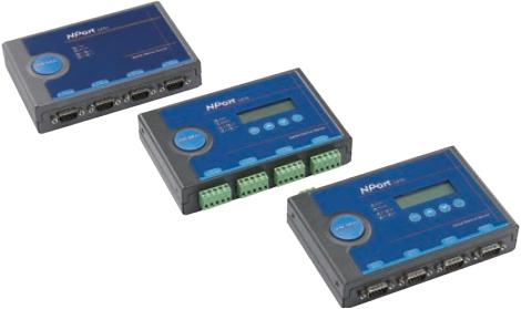 Produktbild Moxa NPort 5430 - 12 - 48 V - SNMP v1 - ICMP - IP - TCP - UDP - DHCP - BOOTP - Telnet (RJ45 (1x))