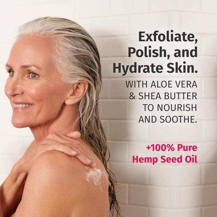 Produktbild Hempz Sugar Body Scrub Pomegranate All Natural Exfoliating Shea Butter