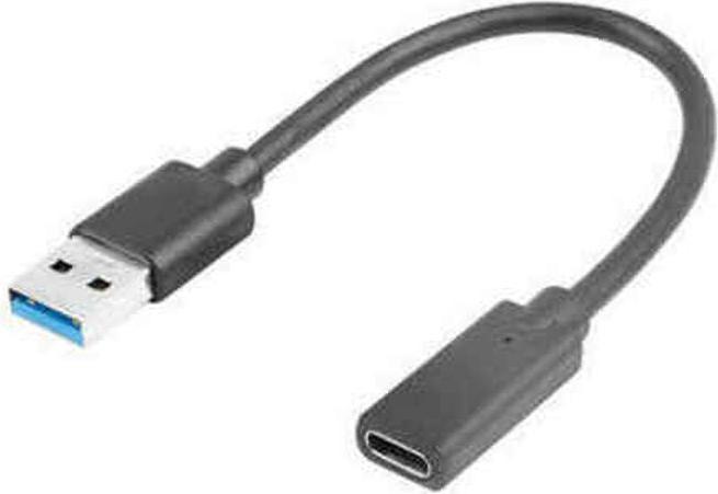 Produktbild Lanberg AD-UC-UA-03 USB Kabel USB 3.2 Gen 1 (3.1 Gen 1) USB type A USB Typ-C (0.15 m)