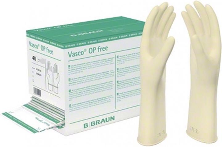 Produktbild B.Braun OP Free Handschuh Latexfrei Grösse 6.5 (40 Paar) (6.5)