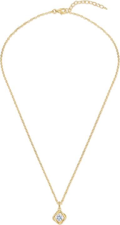 Produktbild Rafaela Donata Damen Halskette - 36130 (000 gelbvergoldet 14 Karat, Sterling Silber 925, 42 cm)