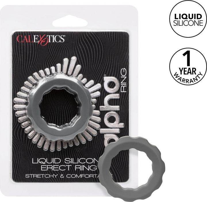 Produktbild CalExotics California Exotics Alpha Erect Ring Grau (1.50 cm)