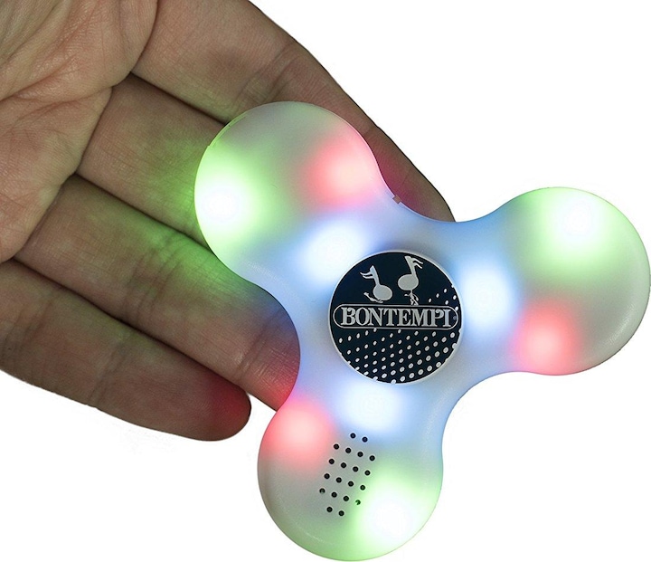 Produktbild Bontempi Wireless Fidget Spinner Light Up Speaker mit Akku