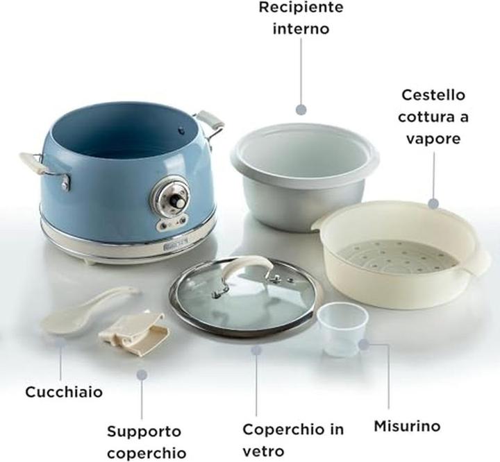 Actual product image Ariete 2904 Vintage rice cooker