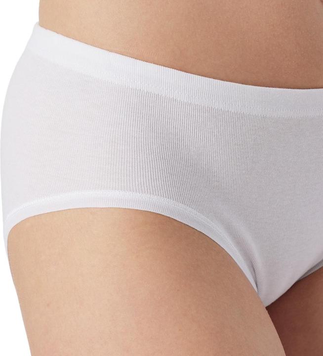 Actual product image Schiesser Pack of 6 Original Classics fine rib hipster briefs (48, 4XL, pack of 6)